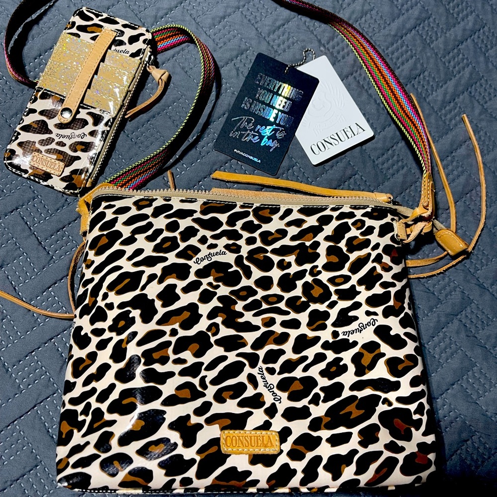 Consuela Mona Downtown Crossbody and Card Wallet  SELLING TOGETHER !!